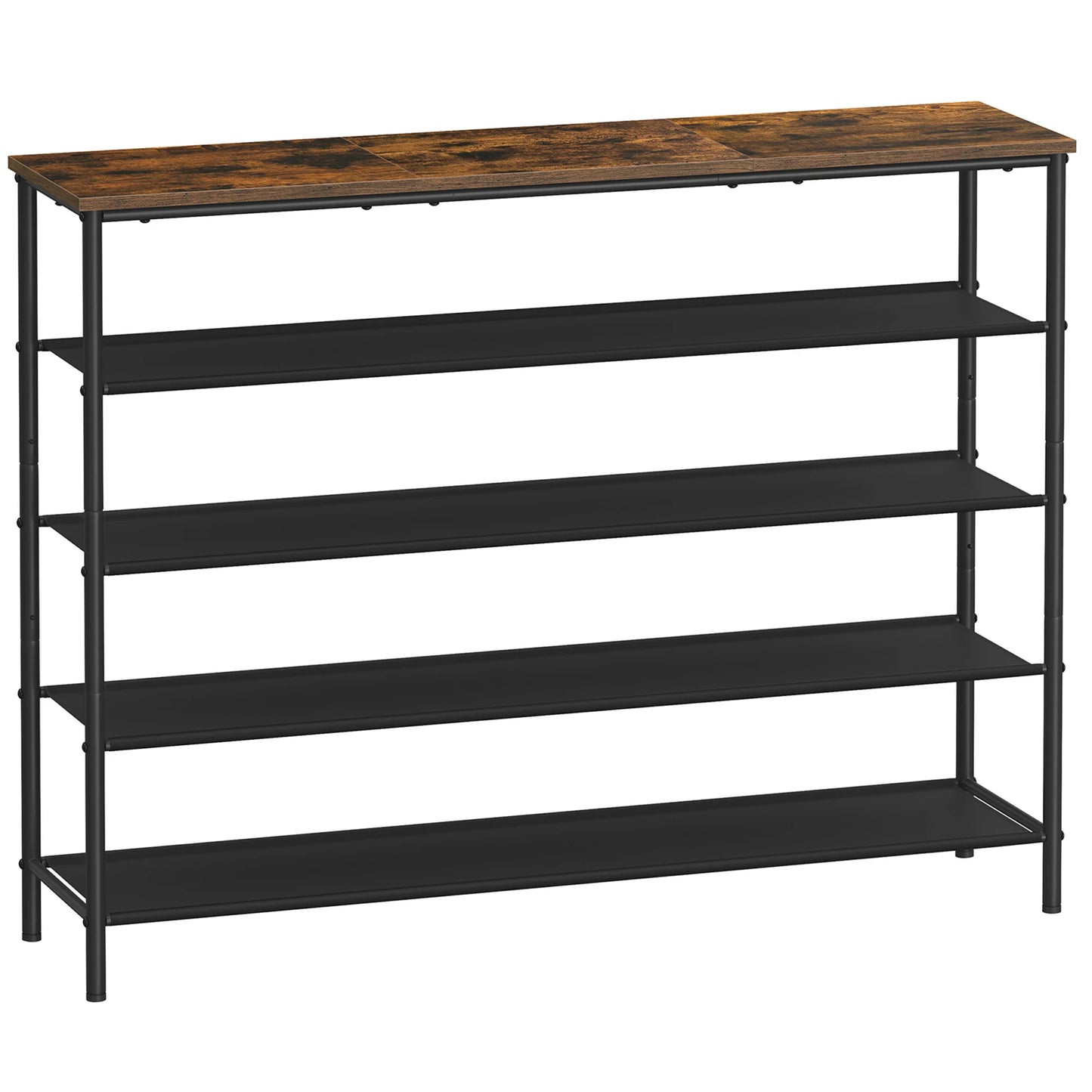 VASAGLE shoe rack shoe cabinet 5-level standing rack, narrow, for hallway - QUORE