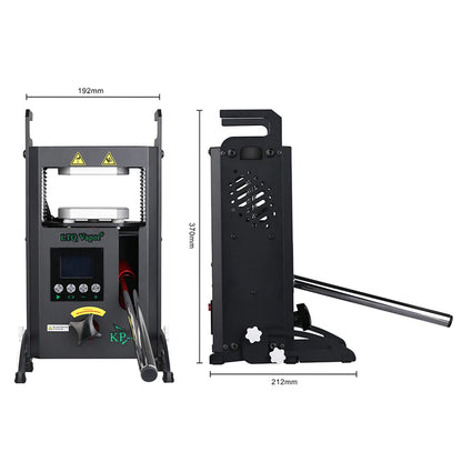 Heat Press Machine – Transferpers – Textielpers – Warmtepers – Drukpers – Dubbele Aluminium Verwarmingsplaten – 4 Ton Druk