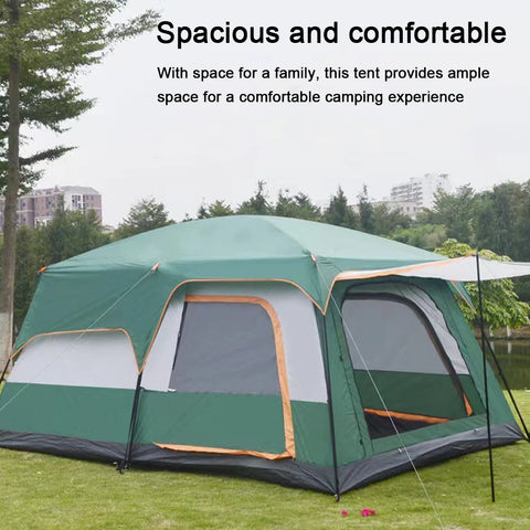 Outdoor Travel Camping Tent Waterproof Tent Portable Rainproof Sunshine-proof Tent Fishing Hiking Sunshine Shelter