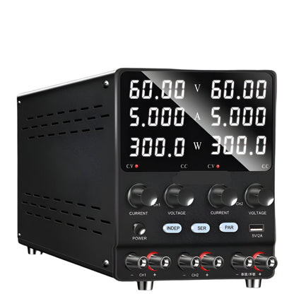 Labvoeding - Laboratorium Voeding - Power Supply - Powerbank - 60V 5A - 220V - Dual Output - Instelbare - Dubbele Uitgang – Precisie DC Voeding voor Testopstellingen & Elektronica