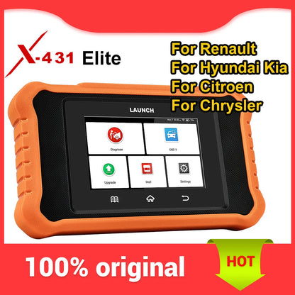 OBD2 Scanner – Auto Diagnosetool – Foutcode Uitlezer – Scan Tool – Universeel – Bi-directionele Besturing – ECU Codering