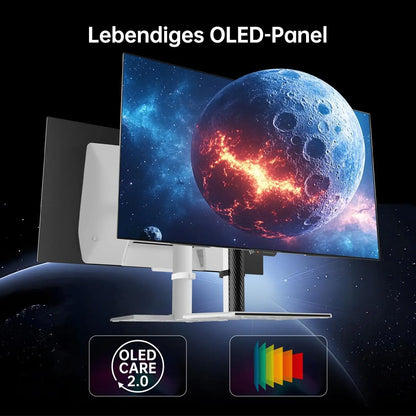 32 Inch Monitor – 4K Scherm – OLED Display – Gaming Monitor – UHD Beeldscherm – Dual Mode 4K@240Hz / 1080P@480Hz – 0,03 ms Reactietijd – HDR True Black 400