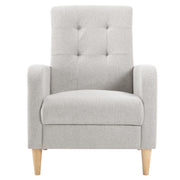 Chair - Armchair - Lounge Chair - Living Room Armchair - Padded Seat - Armrests - High Back.