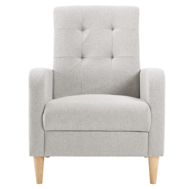 Chair - Armchair - Lounge Chair - Living Room Armchair - Padded Seat - Armrests - High Back.