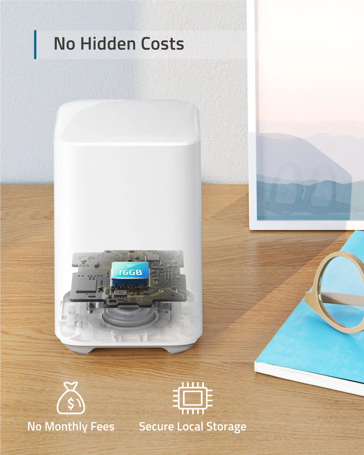 Bewakingscamera – Beveiligingscamera – Huisdiercamera – IP-camera – Binnencamera – Full HD 1080p – IP67 Waterdicht