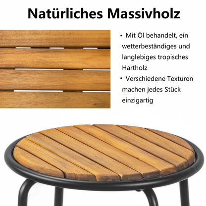 Buitenstoelen – Tuinstoelen – Balkonstoelen – Strandstoelen – Handgeweven – Weerbestendig – Ergonomisch Ontwerp - 59 x 81 x 71.5 cm