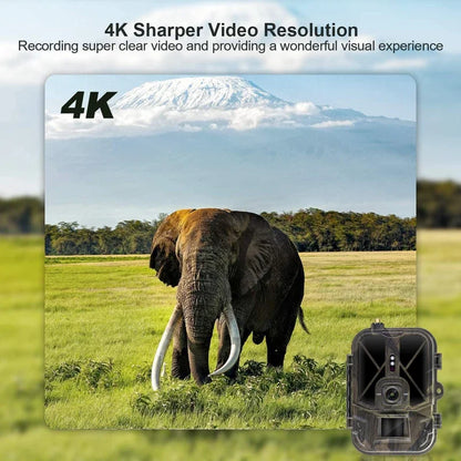 Wildcamera – Trailcamera – Jachtcamera – Wildlife Camera – Buitencamera – 4G Verbinding – 4K Video & 30MP Foto’s