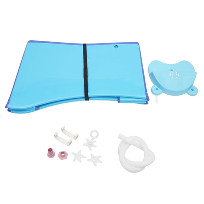 Peuterbad - Opvouwbaar Bad Kinderen - Opvouwbaar Bad Volwassenen - Bath Bucket - Kinderbadje - Inklapbaar Bad - Blauw - 98x50x56cm