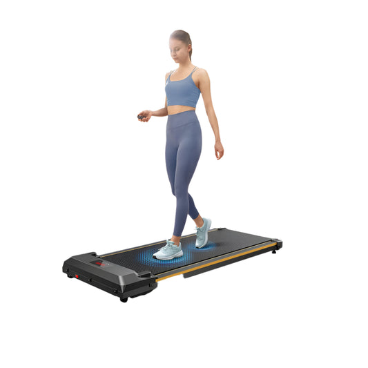 Treadmill - Walking Belt - Walking Pad - Walkingpad - Treadmill - Double Shock Absorbers - LED Display - Remote Control - 2.0 HP - Speed ​​Range 0.6-4 mph - Low Noise - Black