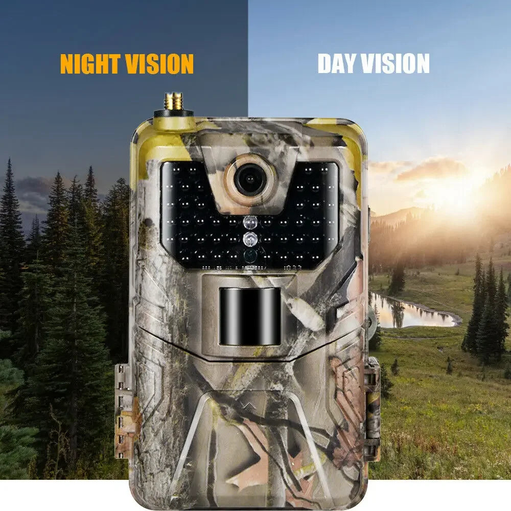 Wildcamera – Jachtcamera – Trailcamera – Natuurcamera – Beveiligingscamera – 20MP HD Foto’s – MMS Draadloze Meldingen