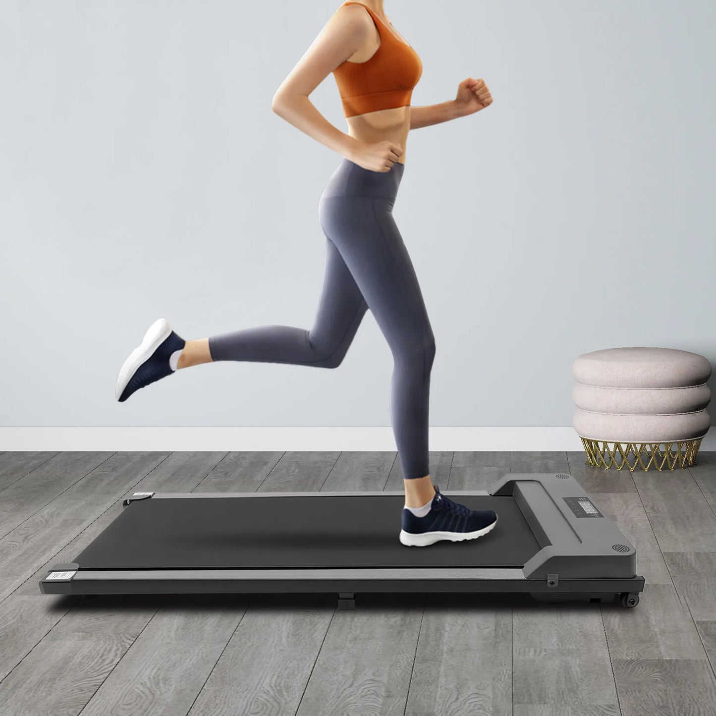 Inklapbare Loopband – Loopband Voor Thuis – Compacte Loopband – Fitnessapparaat – Stil – 3.0 Pk Motor – 0,6-10 Km/U Snelheid