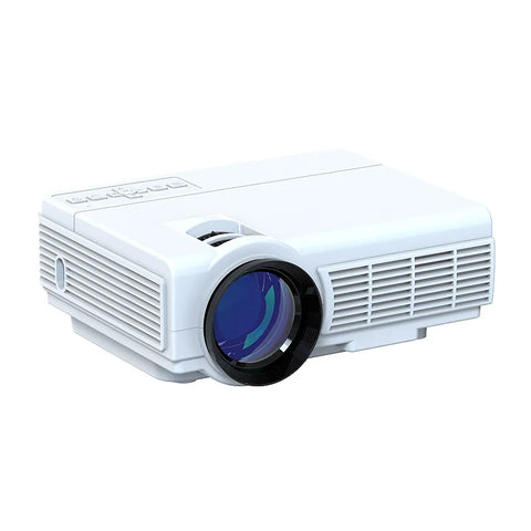 Yowhick - Beamer - Projector Beamer - Mini Meamer - 1080P -  Automatische focus - met WiFi - 5G+2.4G Wireless Connection - Wit