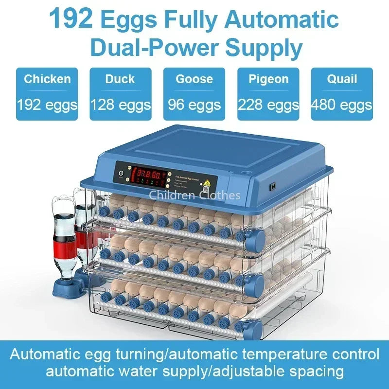 Automatische Eierbroeder – Eierincubator – Kuikenbroeder – Incubator Voor Eieren – Pluimveebroeder – Automatische Temperatuurregeling – Verstelbare Eiertray