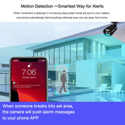 Simicam - PE-4KLTE - Security Camera System - 8CH NVR - 8MP - Outdoor - Surveillance Camera - IP67 - Security Camera - Security Camera System - NTSC,PAL - XMEye APP - 2 pieces - Black
