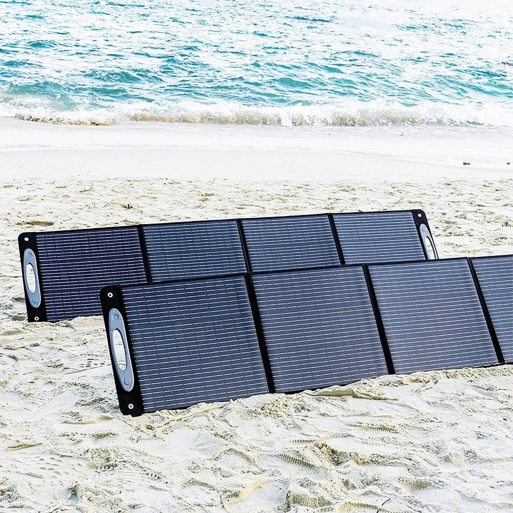 Opvouwbaar Zonnepaneel – Draagbaar Zonnepaneel – Mobiel Zonnepaneel – Camping Zonnepaneel – 200W Vermogen – IP65 Waterbestendig