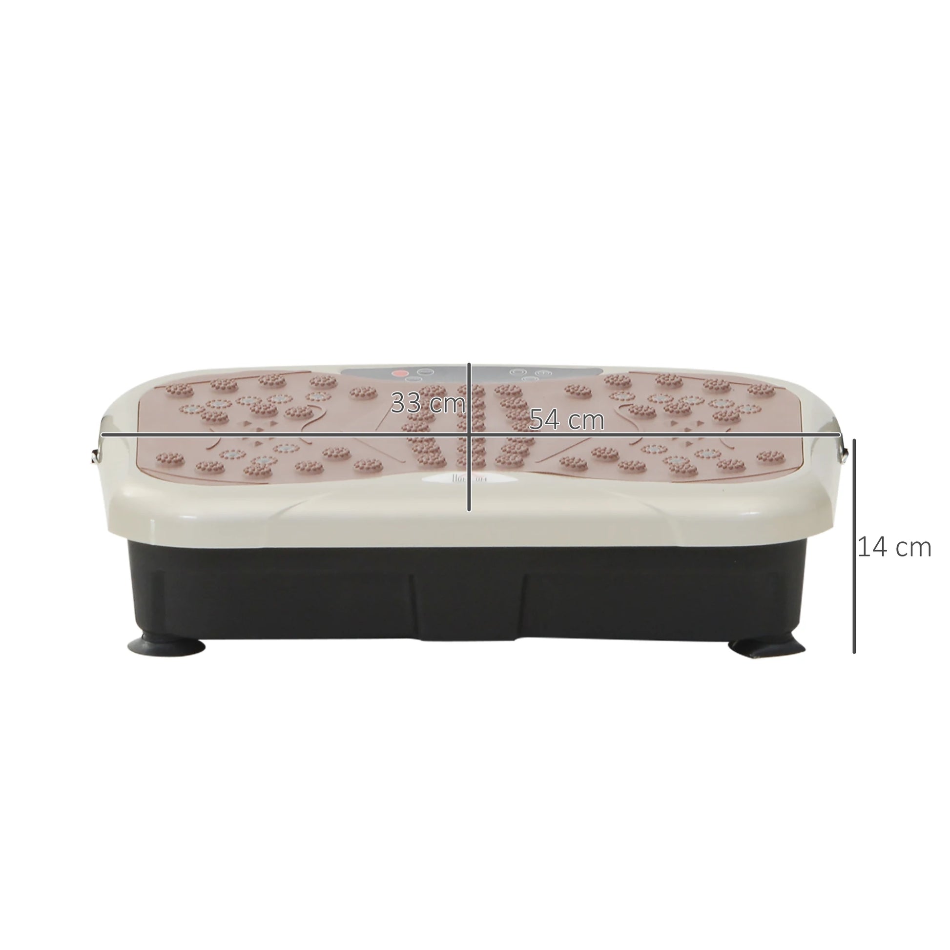 Trilplaat Fitness - Trilplaat - 99 Snelheden - LED Display - 120 kg - 200W - Inclusief Weerstandsbanden -  en Afstandsbediening - Voor Spiertraining - en Vetverbranding - 54 x 33 x 14 cm - QUORE