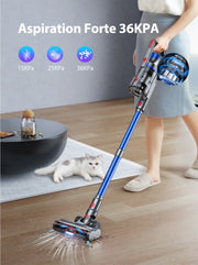 Cordless Stick Vacuum Cleaner - Stick Vacuum Cleaner - Vacuum Cleaner - Cordless Stick Vacuum Cleaner - Powerful Suction - 36kpa - HEPA - 450W - Blue