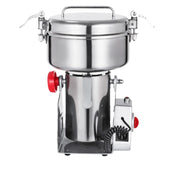 Vevor - Grain Mill Electric - Professional - 1000G - Herb Grinder - Sprice Grinder - Spice Mill - 304 Stainless Steel - 28000 r/min - 2000W - Silver
