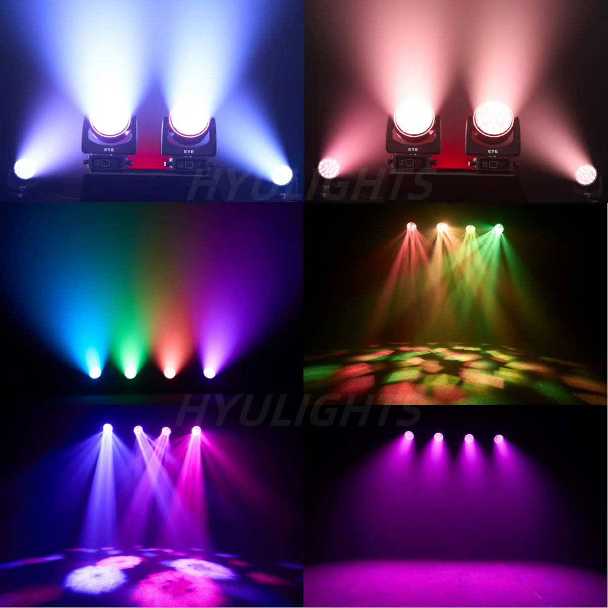 19x25W RGBW 4in1 LED Spotlight Wash/Beam /Zoom,Professional DJ/Bar Big Bee Eye LED Moving Head Disco Strobe Stage Lights