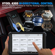 XTOOL Anyscan- OBD2 Scanner Bluetooth- OBD2 Bluetooth Car Scanner- with 13 Resets Code Reader CAN FD All Software- Black (with cable)