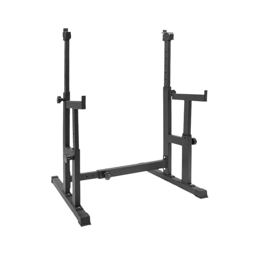 H-Vormig Halterrek - Halterhouder - Halterstandaard - 250KG Belastbaar - Hoogte & Lengte Verstelbaar - Fitness Bankdruk Standaard - Home Gym Krachttraining