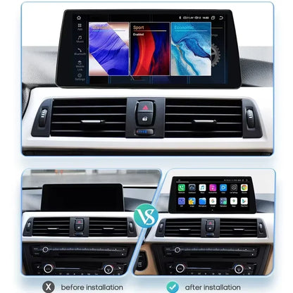 Hizpo 2 Din Car Radio for BMW 3 BMW 4 Series F30 F31 NBT Audio Multimedia Player CarPlay Android Auto GPS Bluetooth WIFI FM RDS