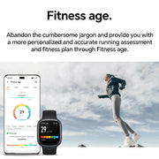 Smartwatch - Smartwatch Women - Smartwatch Men - Smartwatches - Smartwatch Android - Global Version - 5ATM Blood Oxygen Monitor - 14 Days Battery Life - Gold