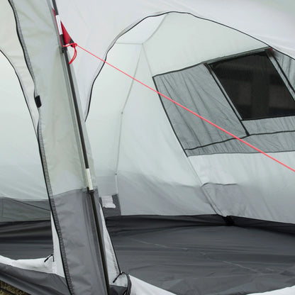 Tent – Kampeertent – Familie Tent – 8 Persoons – Waterafstotend 2000 Mm – Ruim Met Scheidingswand - Grijs
