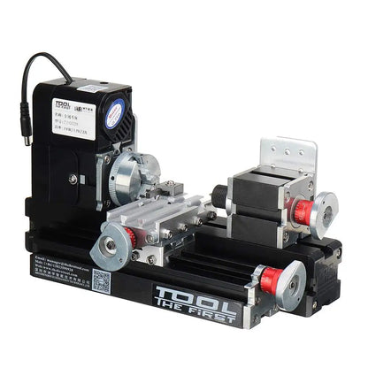 Mini Draaibank – Miniatuur Draaimachine – Hobby Draaibank – Modelbouw Draaibank – Precisie Mini Draaibank – Compact Formaat – Nauwkeurige 0,02mm Instelling