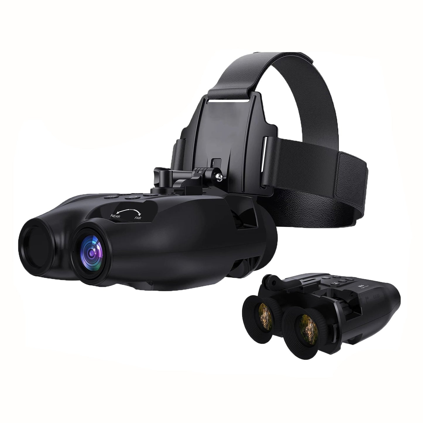 Infrarood Nachtkijker – Nachtzicht Monoculair – Infra Rood Verrekijker – Nachtkijker Camera – IR Verlichting – 5x Digitale Zoom – 300 Meter Zichtafstand