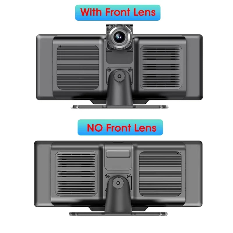 10.26" 4K Dashcam Spiegel - Draadloze CarPlay & Android Auto - WiFi Dash Cam - Nachtvisie - Loop Recording - Zonder Geheugenkaart