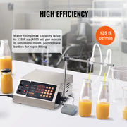 Vloeibare vulmachine - Vulautomaat - Trechter - Vulmachine Vloeistof - 30-4000ml - met Digitale Besturing - voor Melk Water Wijn Drank