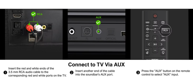 Soundbar - Soundbars voor TV en Theater - Soundbar met Subwoofer - 5.0ch - Afneembare - Met App-bediening - HDMI - ARC - OPT - AUX - Sound Bar voor Smart TV - Met RGB-verlichting - Zwart