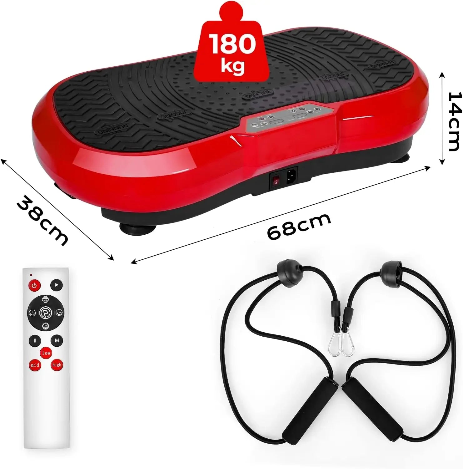 Vibration Plate Exercise Machine Vibration Platform Machine Whole Body Workout Fitness Home Training Ultra Quiet - QUORE