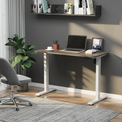 Verstelbare Bureautafel – Elektrisch Bureau – Zit Sta Bureau – Hoogte Verstelbaar – 4 Geheugenstanden – 120 x 60 x 116 cm - QUORE
