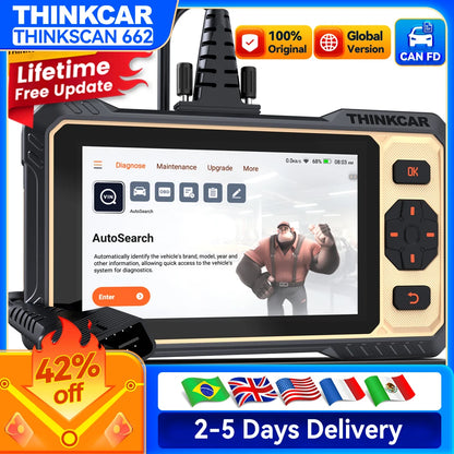 obd2 scanner – auto uitleesapparaat – diagnosecomputer – foutcode lezer – uitleesapparaat – Bi-directionele Diagnose – 12 Resetfuncties Lifetime Free Updates