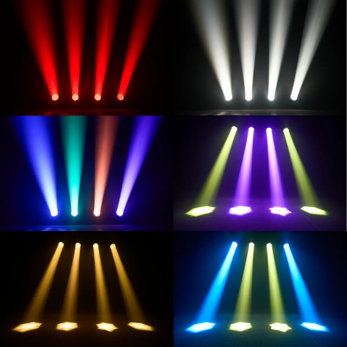 19x25W RGBW 4in1 LED Spotlight Wash/Beam /Zoom,Professional DJ/Bar Big Bee Eye LED Moving Head Disco Strobe Stage Lights