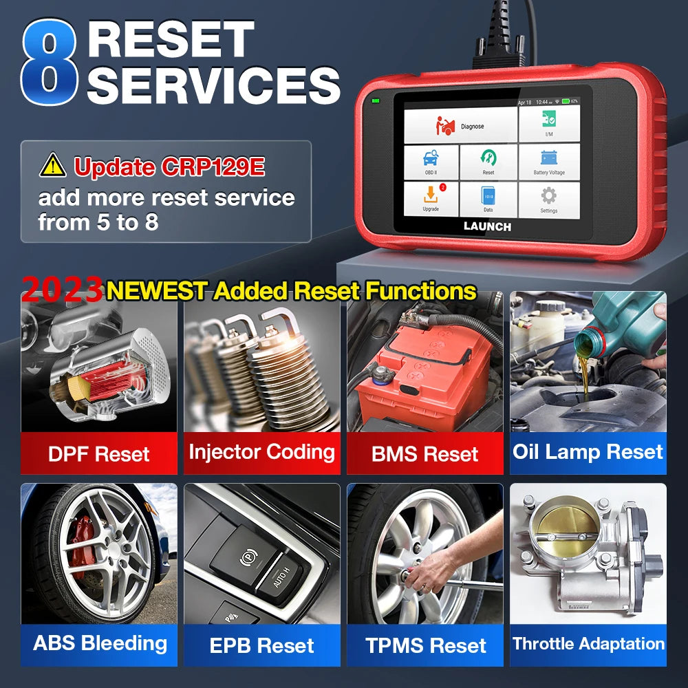 OBD2 Diagnosetool – Autodiagnose Scanner – Foutcode Lezer – Auto Scanner – Diagnoseapparaat – 5-Inch Touchscreen – Wifi Updates