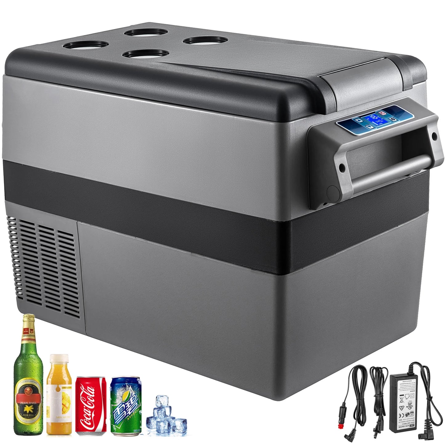 Draagbare Auto Koelkast – Mobiele Koelbox – Mini Koelkast – Camping Koelkast – 20L Tot 55L – Snelle Koeling – Digitale Temperatuurregeling