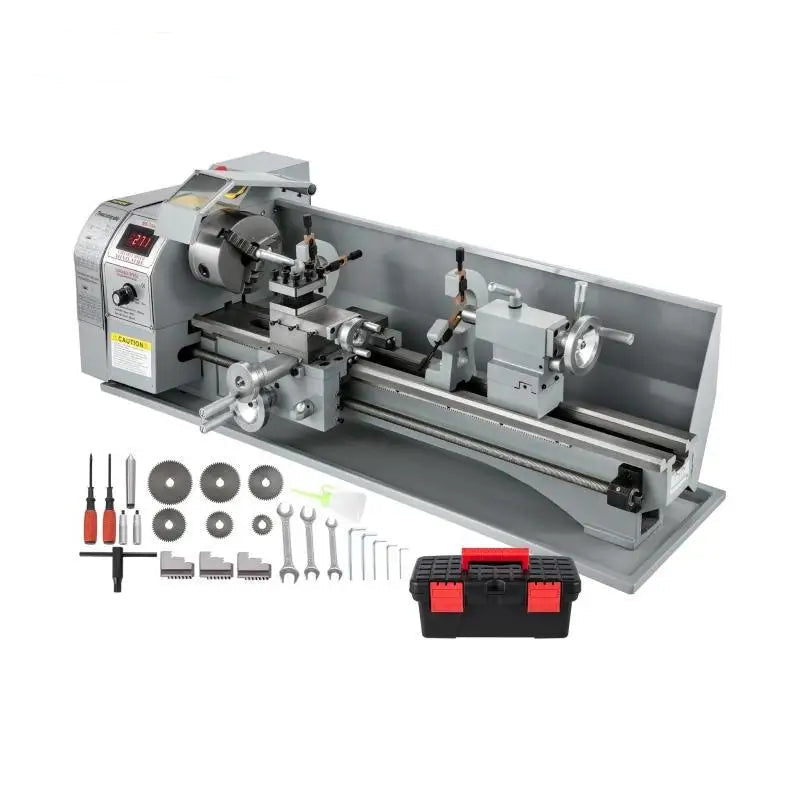 Mini Metaaldraaibank – Tafel Draaibank – Precisie Draaibank – Hobby Draaibank – Metalen Draaibank – 1100W Motor – Variabele Snelheid