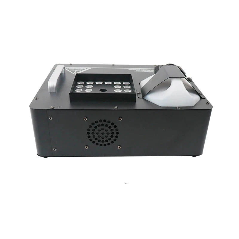 DMX LED 1500W  Rookmachine met LED en Draadloze Afstandsbediening -  Rookmachine Halloween - Zwart - QUORE