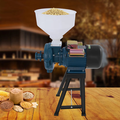 Elektrische Graanmolen – Maalmachine – Graanmaler – Meelmolen – Korenmolen – 2200W Motor – 1400 Toeren Per Minuut