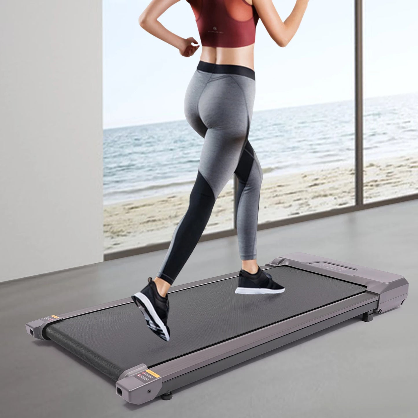Elektrische Loopband – Wandelmachine – Fitnessapparaat – Joggingmachine – Thuisloopband – 0,75 PK Motor – Breed Loopvlak 55 Cm