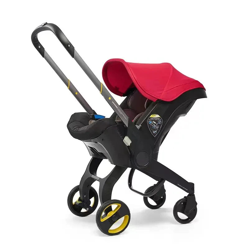 Multifunction Baby Stroller Portable Folding Travel Buggy Safety Certified Lightweight for Babies