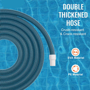 Zwembad slang - Zuigslang - Vacuumslang - 2.5 kg - Blauw - Zware Uitvoering