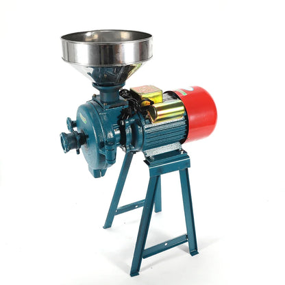 Elektrische Graanmolen – Graanmaler – Meelmolen – Bonenmaler – Maïsmolen – 2200W Motor – Robuuste Duurzame Uitvoering - QUORE