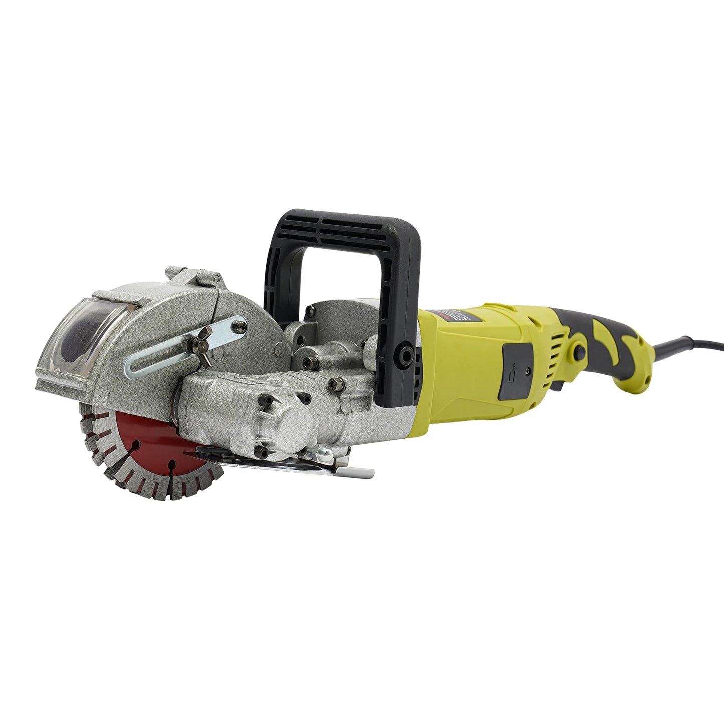 Muurfrees - Muurfrees Sleufmachine - Betonfrees - Betonsnijder - Elektrisch - Cirkelzaag - 4000W - Waterkoeling - In Diepte - en Breedte Instelbaar - Groeffrees - Voor Muur & Wand
