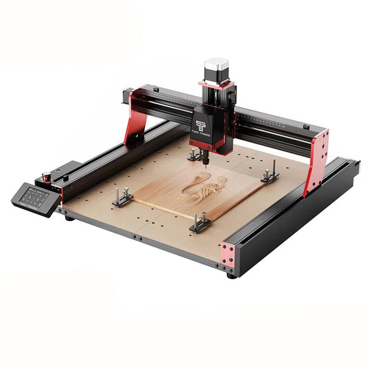 CNC Freesmachine – CNC Router – Graveermachine – Laser Cutter – Houtbewerkingsmachine – 460 x 460 x 80 mm Werkgebied – 4-Assige Precisie