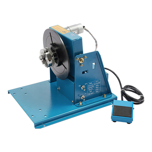 Elektrische Laspositioneerder – Lasdraaiplateau – Lashouder – Lasrol – Draaibaar Tafelblad – 10 Watt Motor – Kantelbaar 0-90°