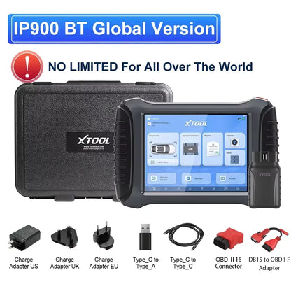 diagnoseapparaat auto – autoscanner – obd2 scanner – foutcodelezer – voertuigdiagnose – Bluetooth & WiFi – bi-directionele ECU-codering met 41+ resetfuncties - QUORE